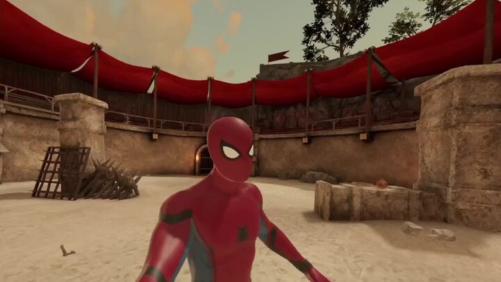 【VR Fighting】 -Tony con nhện giáo dục lớn shit hình ảnh quý giá!