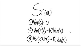 prob & stat: Show ...