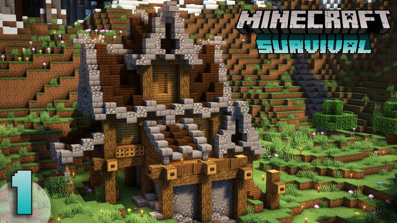 Minecraft: Large Medieval House 1.18