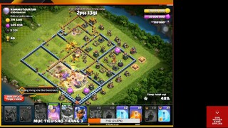 BAY CÚP HUYỀN THOẠI - Th14 ATTACK Clash of Clans 2022 - Trận 3 #game