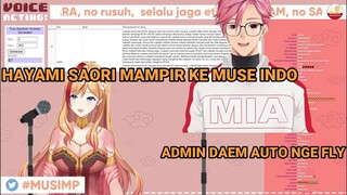 Ketika Hayami Saori Ga Sengaja Dateng Ke Livenya Muse Indonesia【Nia Redalion】-【Muse Indonesia】