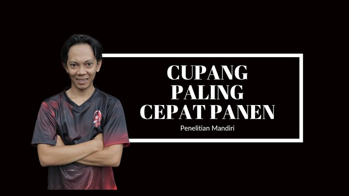 cupang paling cepat panen