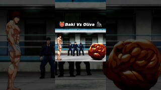 👹 Baki Hanma Vs Oliva🦍 Part 5 #baki #bakivsoliva #bakihanma #anime #saitama #sigma #animesigma#short