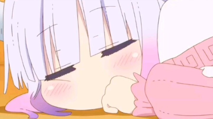 Pembantu Naga Kobayashi Musim 2 lucu~Kanna-chan yang suka tidur