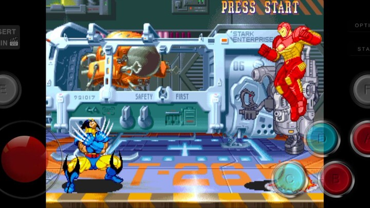 MARVEL SUPERHEROES : Wolverine vs Ironman