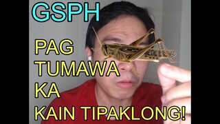 GSPH Group - Pag tumawa ka, Gunggung ka! Kain insekto Challenge!