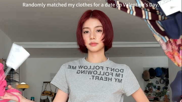 Saat aku pergi kencan Valentine dengan outfit yang dihasilkan acak…