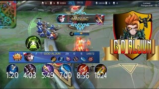 CLAUDE PERFECT GAMEPLAY || 29 KDA || MLBB