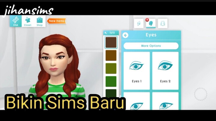 Begini caranya bikin Sims baru di Sims mobile