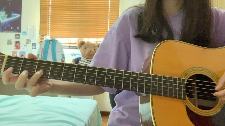 Sunny Day Fingerstyle-Self-study guitar for two months