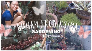 BUHAY PROBINSIYA + GARDENING WITH MADER VLOG