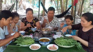 Làm Nồi Vịt Nấu Chao Bồi Dưỡng Mẹ Già Trước Ngày Đi Phẫu Thuật| TKQ & Family T632