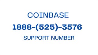 Coinbase Customer Support +1▰°888▰°525▰°3576 #Number ♩♩USA Customer Services♩♩