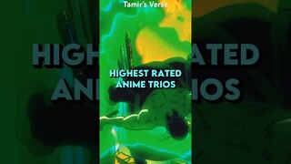Where Does Luffy, Sanji, And Zoro, Rank Among The Best Anime TRIOS? #anime #onepiece #luffy #shorts