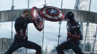 Captain America meets his former self and finds that he does have a nice butt