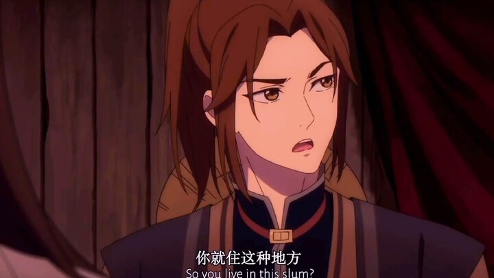 “Đây là nơi bạn sống à?” “Tôi luôn sống ở nơi như thế này.”