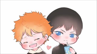 [Haikyuu!!] Khoảnh khắc dễ thương của Kageyama Tobio x Hinata Shouyou