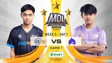 MDL PH S2 W5D1 RSGM vs ECHO Game 1