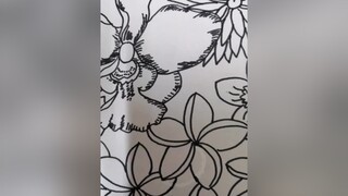 vẻ đẹp của hoa nghệ thuật vehoa drawingflowers drawingart drawing stayhomecovid19 stayhomechallenge onhavanvui