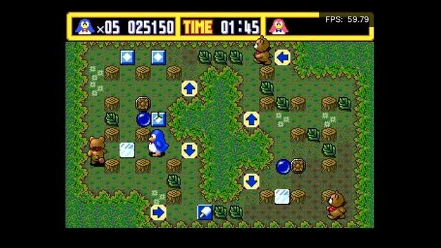 Full Game_ Sega Megadrive Pepenga (ぺぺんが) Pengo [1995] Story Mode