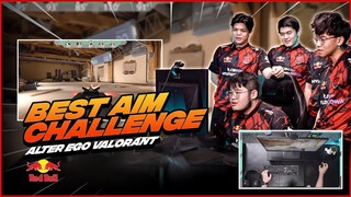 RED BULL CHALLENGE : BEST AIM | WITH ALTER EGO VALORANT