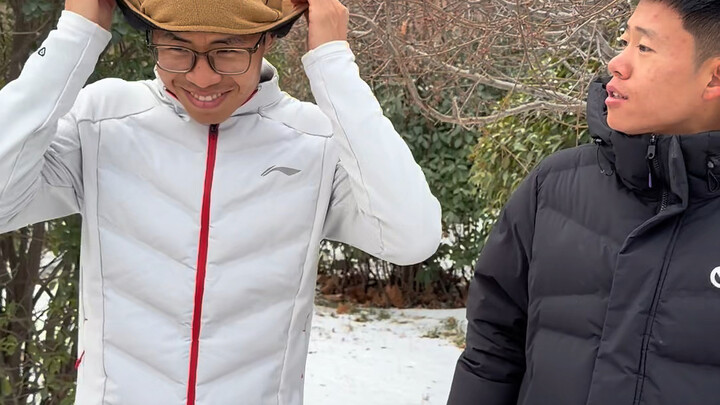 Wear a “potato hat” while running in winter—super warm! Let’s power through winter training together