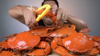 GIANT MUD CRAB MUKBANG YUMMy