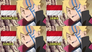 Parody 4 Bahasa || Boruto Anak Yang Durhaka 🗿