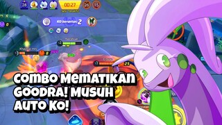 Combo Mematikan Goodra! Musuh Auto KO! - Pokemon Unite