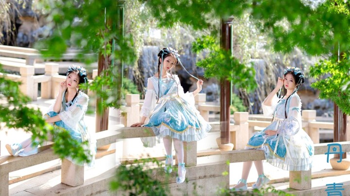 Danqing—Danqing is the ink, carving you into the painting