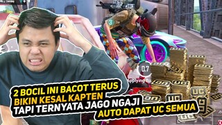 BOCIL MALAY BACOTIN KAPTEN, MALAH DAPAT UC SEMUA