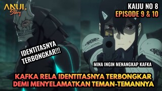 TERBONGKARNYA IDENTITAS KAFKA YANG SEBENARNYA KE PASUKAN PERTAHANAN, KAIJU NO 8 EPISODE 9 & 10