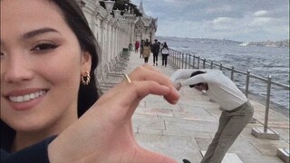 试试不一样的比心情侣照，新的手机屏保安排上了