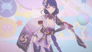 【原神MMD】雷电将军 / Helltaker
