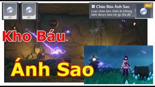 3 Châu Báu Ánh Sao Trên Bích Họa và Mở Khóa Tất Cả Câu Đố Hang Ngầm Đỉnh Shirikoro | Genshin Impact