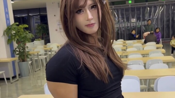 When I bulk up and go to school in women’s clothing