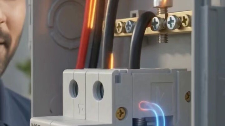 Sabse Pehle Main Supply Main MCB box ke Ander Aati hai #Electrician #Viral #Bilbili