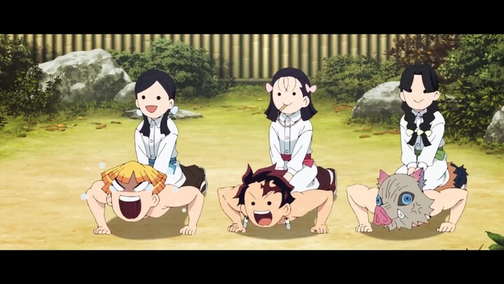 Aksi kocak saat latihan #teamTanjiro