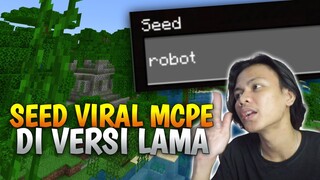 MENCOBA SEED MCPE YANG VIRAL DI VERSI LAMA !!! Wah ini yang sekarang ada di "robot" Seed 😱