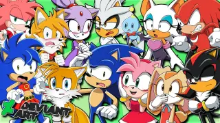 Sonic & Tails vs DeviantArt Funniest Moments | Making UwU