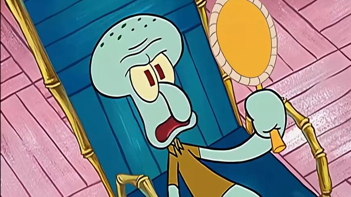Squidward: As the new manager, the first thing I'm going to do is promote you.