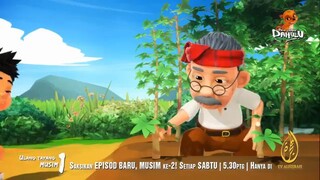 pada zaman dahulu musim 1 sang kancil kerbau part 1