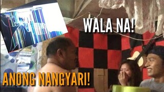 BROKEN TV PRANK KAY PAPA HAHA (SHORT PRANK)