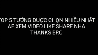 Thí Nghiệm Liên Quân_ TOP 5 Tướng Cân 3 4 Mùa 20 Có Combo Mạnh Nhất _ 1 ngàn cú