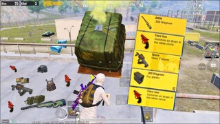 I LANDED on AWM + BEST LOOT😍x2 Flare Gun😱Pubg Mobile