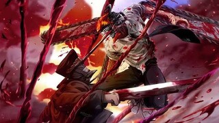 Chainsaw man vs. Katana man Fight scenes