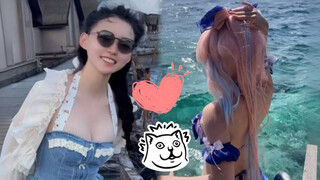 阳光沙滩小心海！马尔代夫最少女的海岛娇丽being有多美？【vlog10】