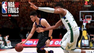 NBA 2K21 Ultra Modded Finals | Bucks vs Suns | Full GAME 5 Highlights