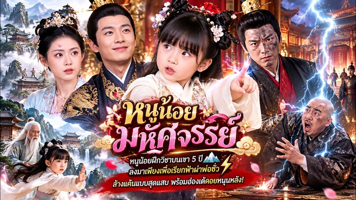 (เต็มเรื่อง) 💥[ซีรี่ย์แนวตั้ง]💥 🎬(เต็มเรื่อง)🌟หนูน้อยมหัศจรรย์🌟หนูน้อยฝึกวิชาบนเขา 5 ปี