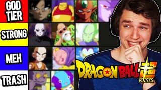 DBZ SUPER TIER LIST WITHOUT EVER WATCHING DRAGON BALL...